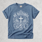 He Restores Soul Christian Psalm 23:3