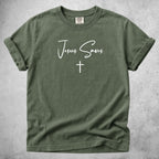 Jesus Saves - Minimal Cross Faith