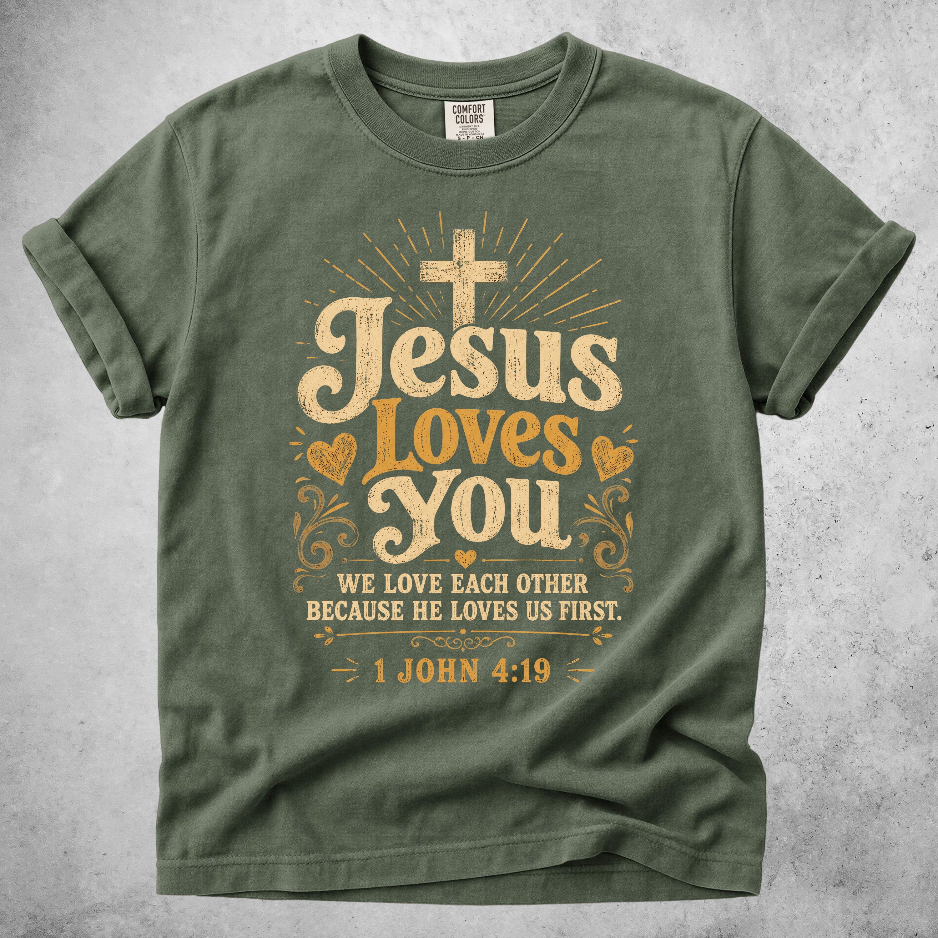 Jesus Loves You - 1 John 4:19