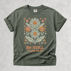 Be Still Psalm 46:10 Floral
