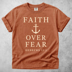 Faith Over Fear Anchor - Hebrews 11:1