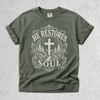 He Restores Soul Christian Psalm 23:3