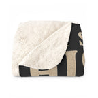 Printify Home Decor 50" × 60" Christian Scripture Sherpa Blanket