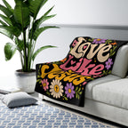 Printify Home Decor Love Like Jesus - Blanket