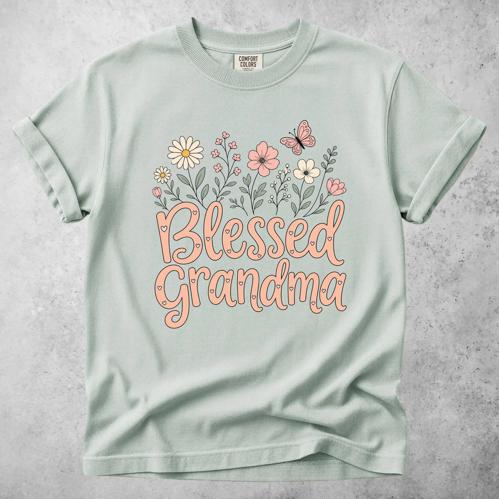 Printify T-Shirt Bay / S Blessed Grandma T-Shirt
