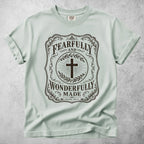 Printify T-Shirt Bay / S Fearfully and Wonderfully Made – Psalm 139:14 T-Shirt