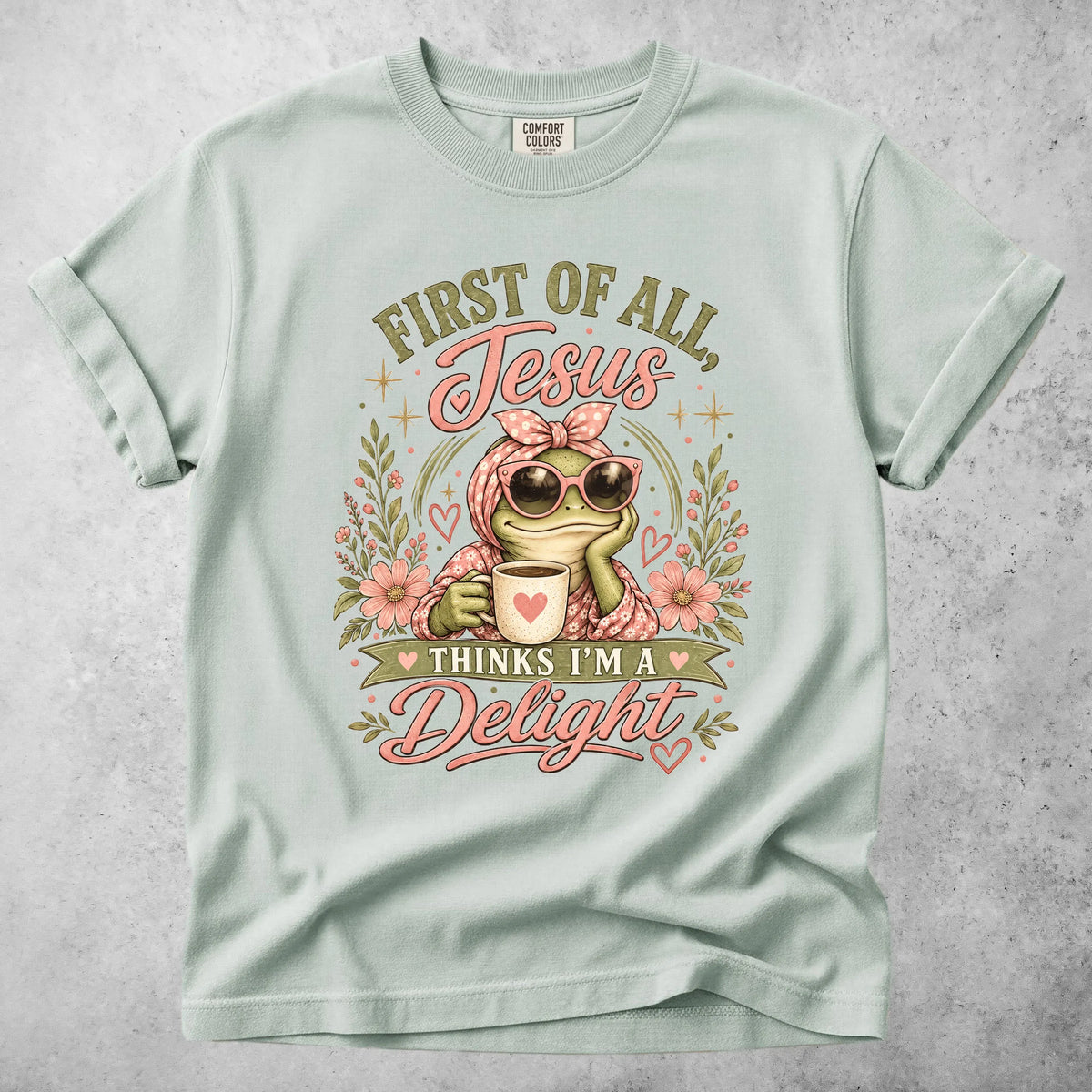 Printify T-Shirt Bay / S Jesus Thinks I’m a Delight - Shirt