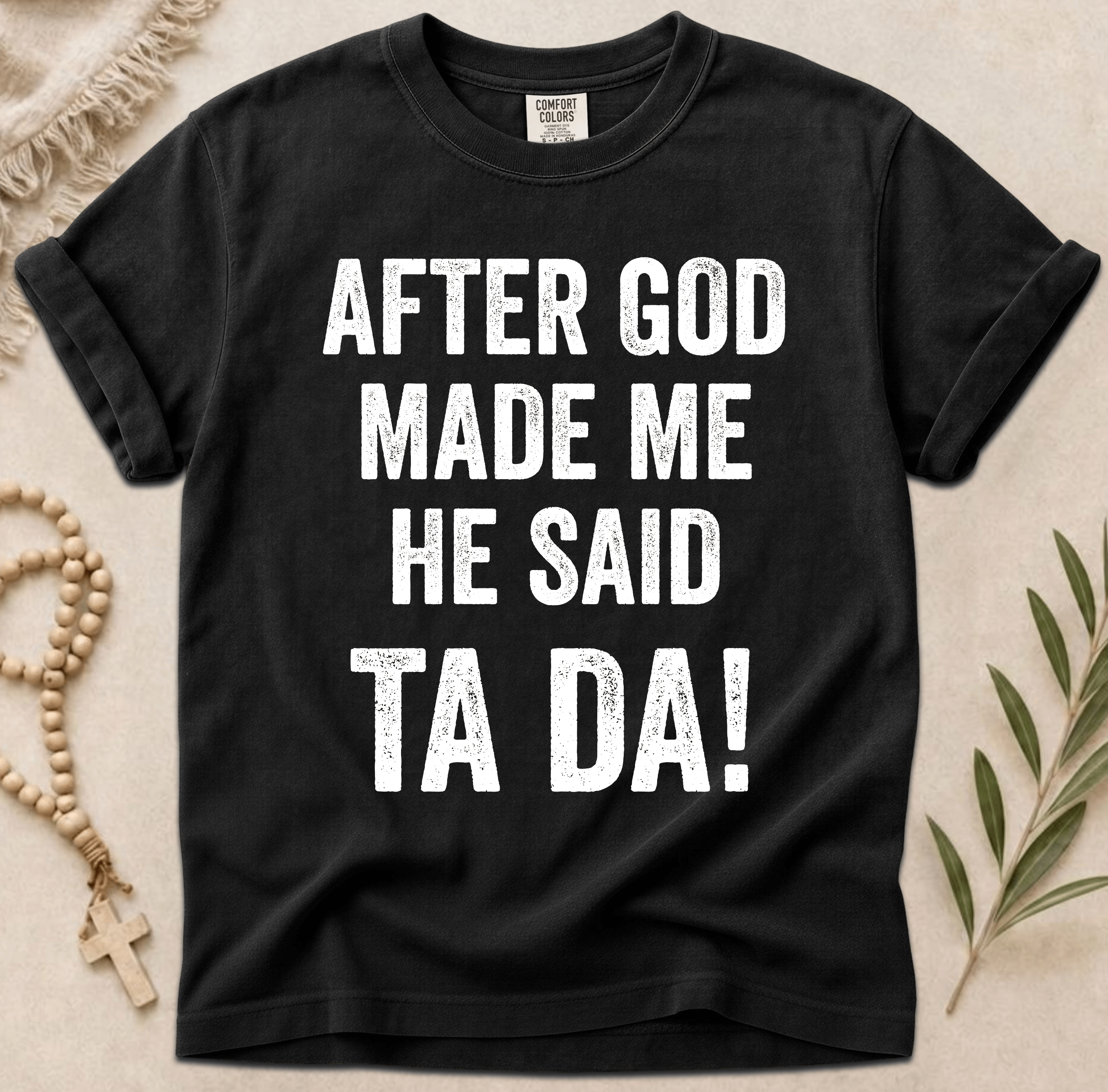 Printify T-Shirt Be Still and Know – Anchor Faith