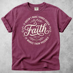 Printify T-Shirt Berry / S Faith T-Shirt