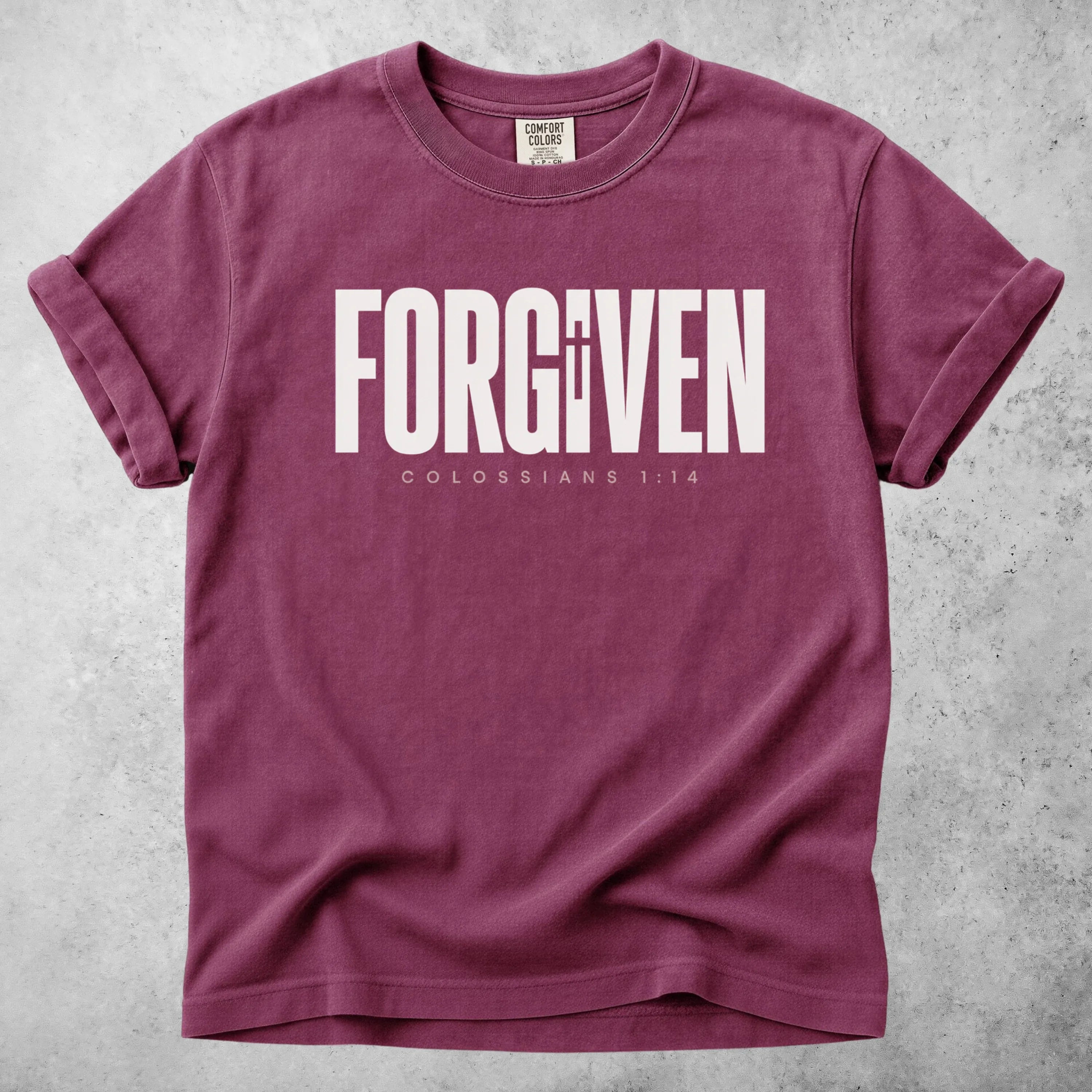 Printify T-Shirt Berry / S FORGIVEN - T-Shirt