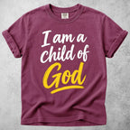 Printify T-Shirt Berry / S I Am a Child of God T-Shirt