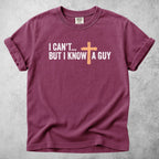 Printify T-Shirt Berry / S I Can't But I Know A Guy
