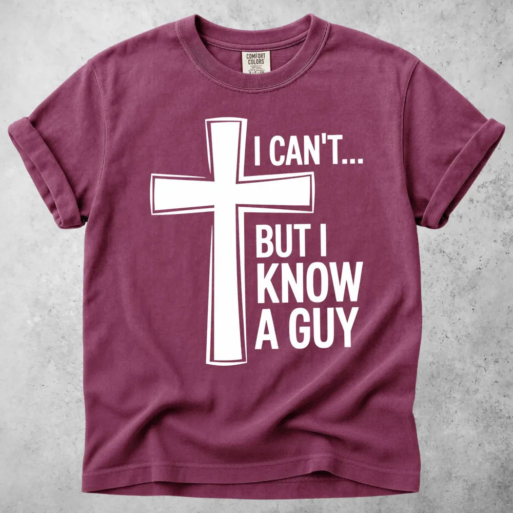 Printify T-Shirt Berry / S I Know a Guy T-Shirt