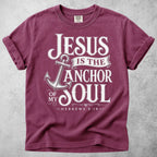 Printify T-Shirt Berry / S Jesus Is the Anchor T-Shirt
