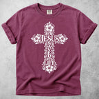 Printify T-Shirt Berry / S Jesus Saved My Life T-Shirt