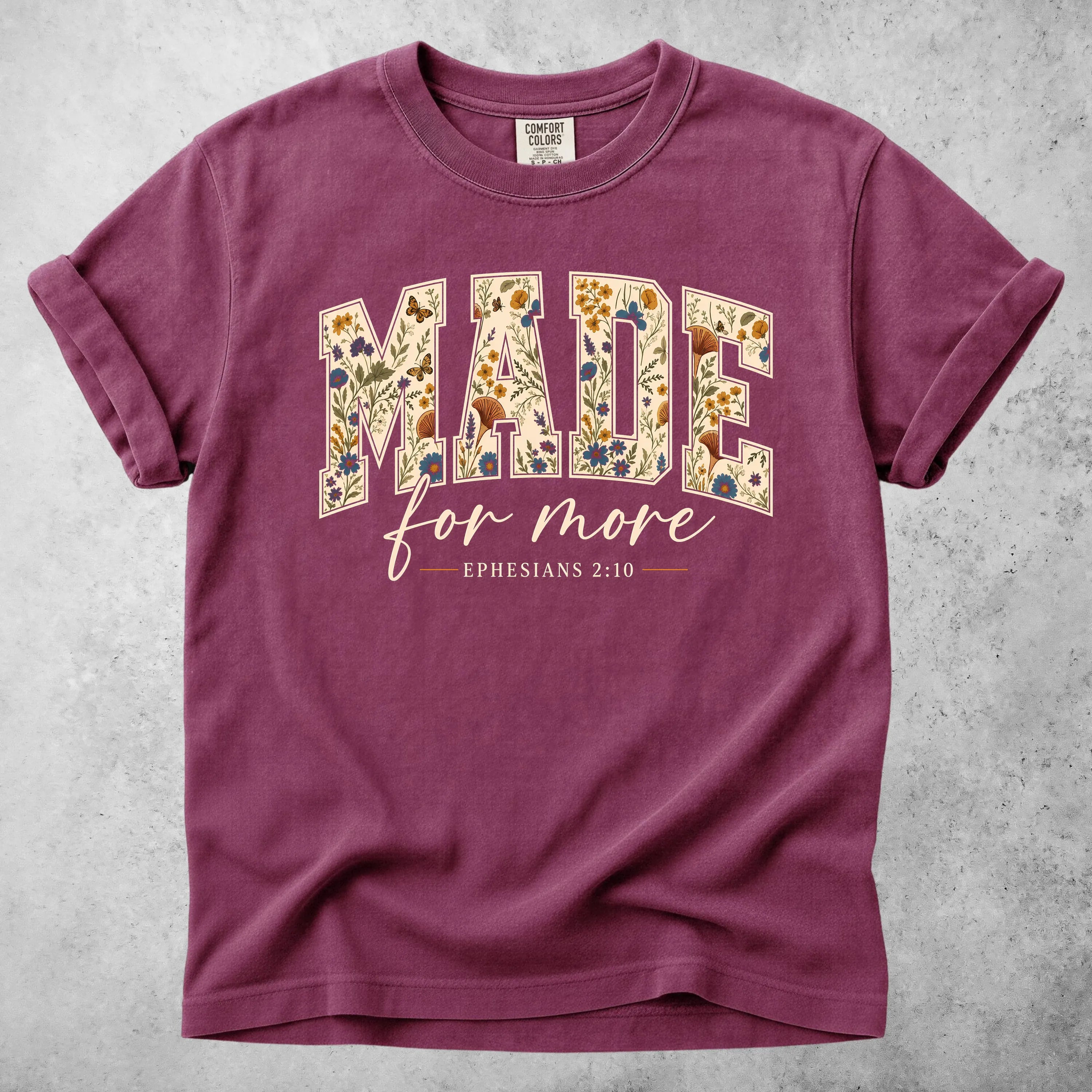 Printify T-Shirt Berry / S Made for more - T-Shirt