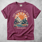Printify T-Shirt Berry / S THE LORD IS MY ROCK - T-Shirt