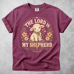 Printify T-Shirt Berry / S THE LORD IS MY SHEPHERD - T-Shirt