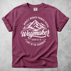 Printify T-Shirt Berry / S Waymaker Isaiah 42:16 Mountain