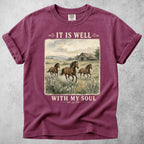 Printify T-Shirt Berry / S Well With Soul T-Shirt
