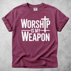 Printify T-Shirt Berry / S WORSHIP - T-Shirt