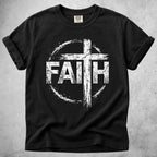 Printify T-Shirt Black / M Faith Christian T-Shirt