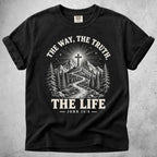 Printify T-Shirt Black / M The Way T-Shirt