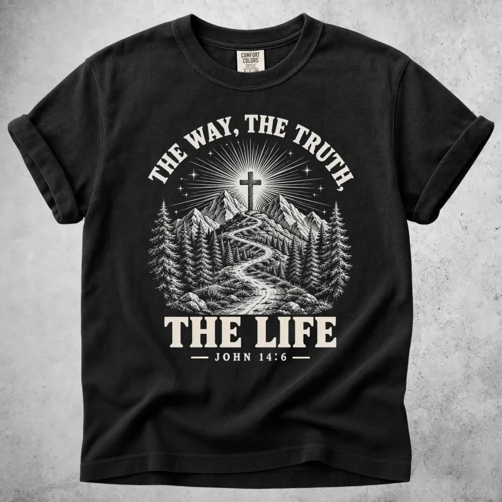 Printify T-Shirt Black / M The Way T-Shirt