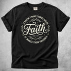 Printify T-Shirt Black / S Faith T-Shirt
