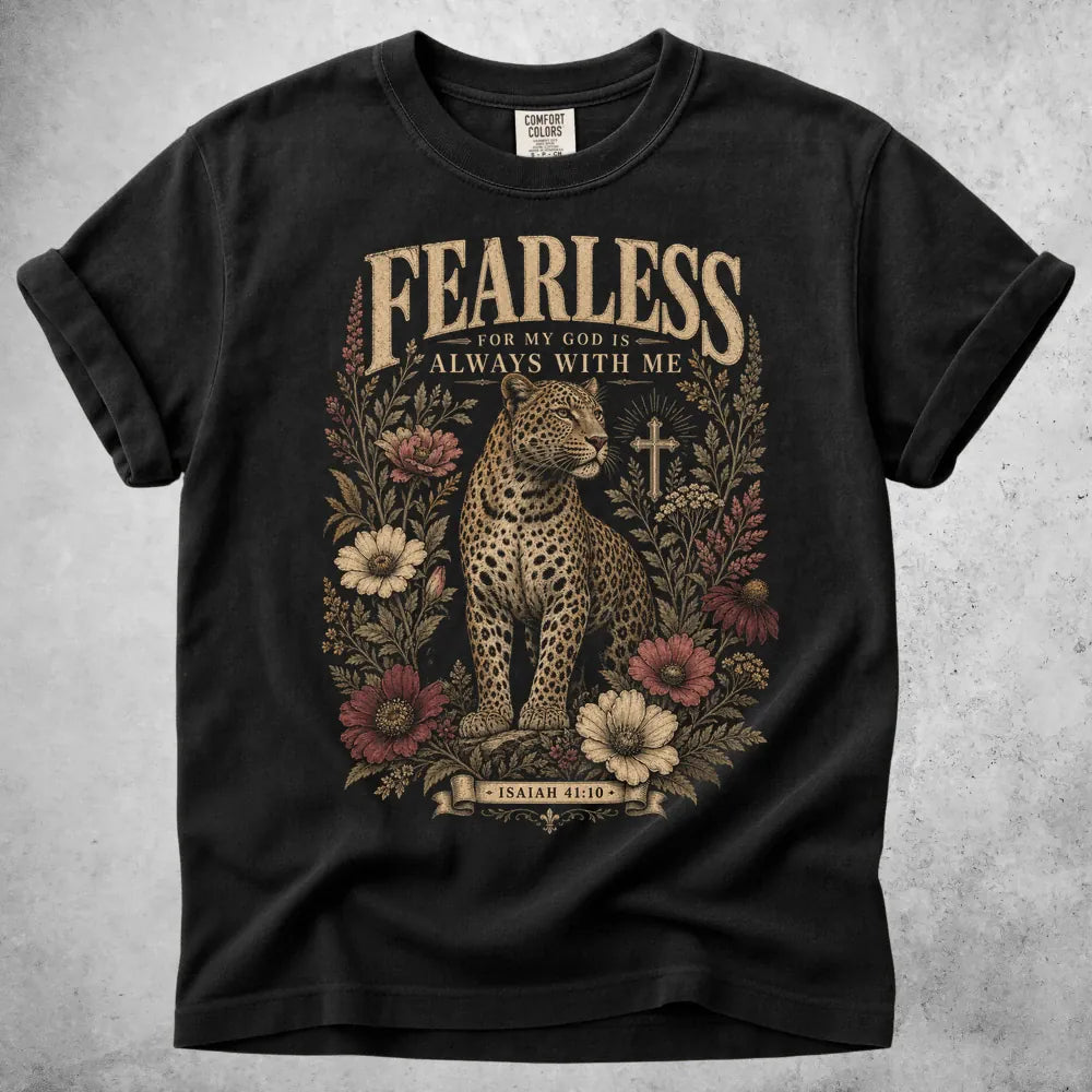Printify T-Shirt Black / S Fearless T-Shirt