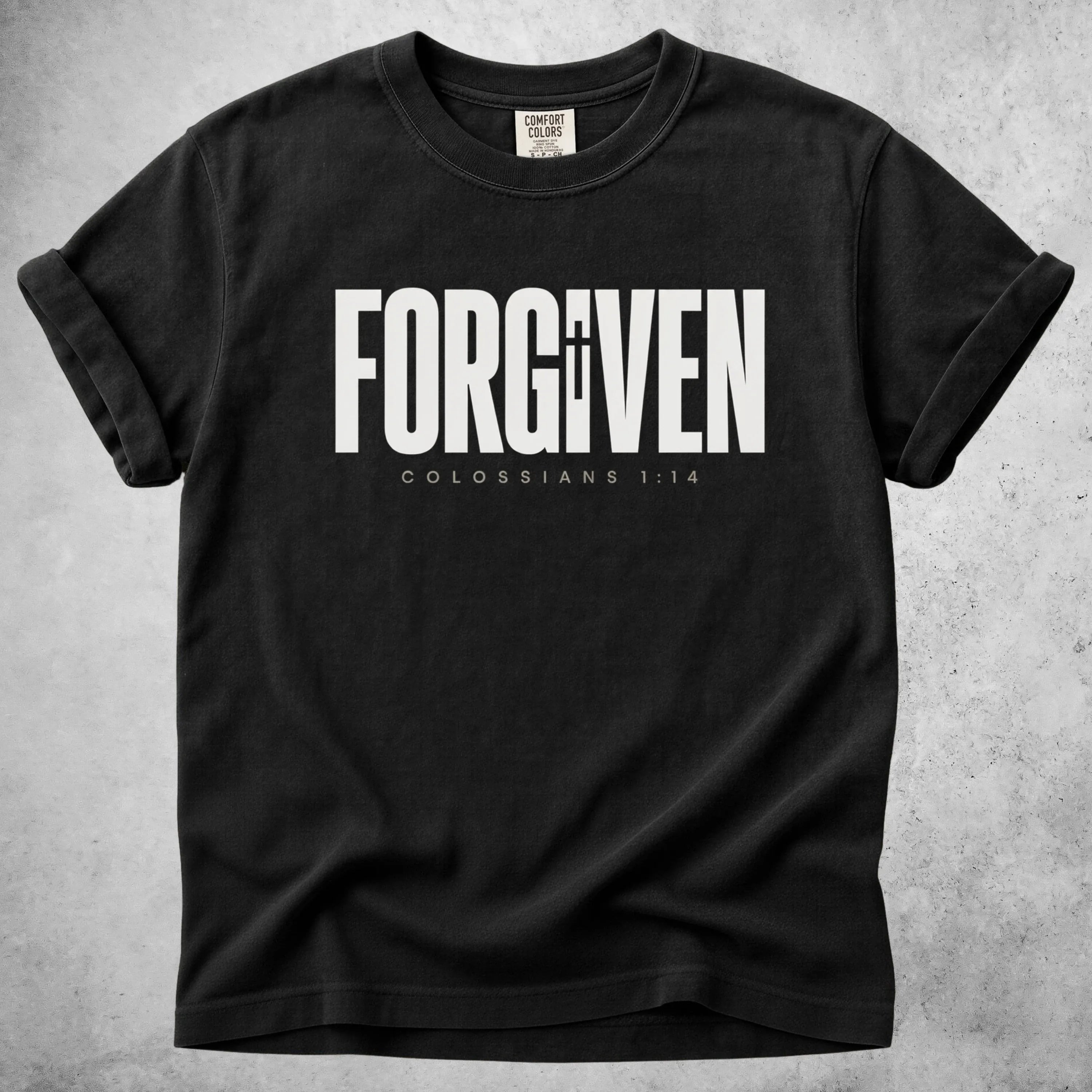 Printify T-Shirt Black / S FORGIVEN - T-Shirt