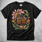 Printify T-Shirt Black / S God Is Within Her T-Shirt