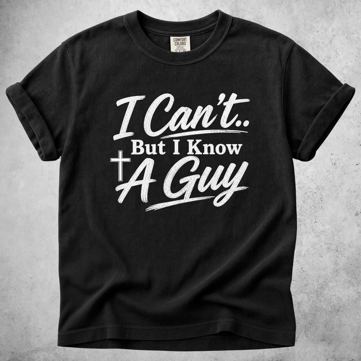 Printify T-Shirt Black / S I Know A Guy T-Shirt