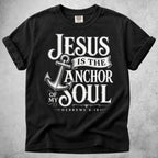 Printify T-Shirt Black / S Jesus Is the Anchor T-Shirt