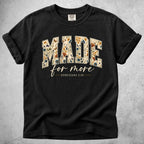 Printify T-Shirt Black / S Made for more - T-Shirt