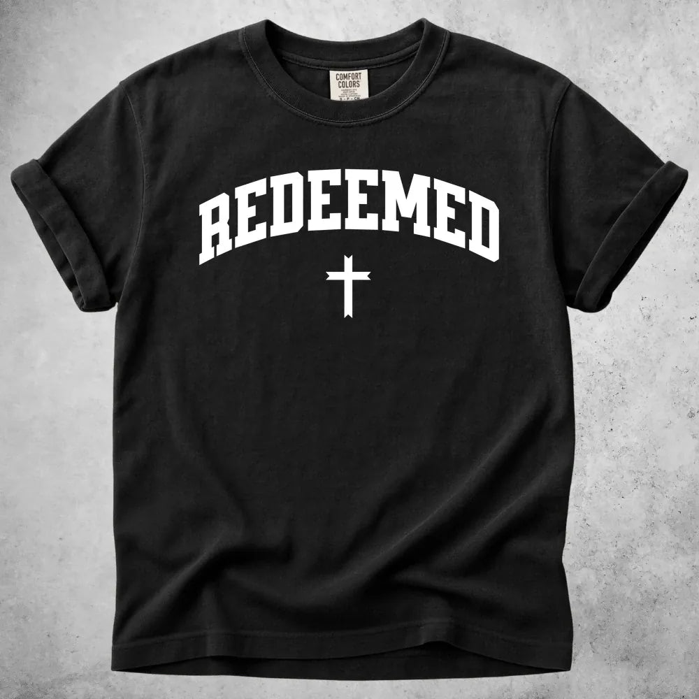 Printify T-Shirt Black / S Redeemed Christian T-Shirt