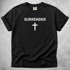 Printify T-Shirt Black / S Surrender T-Shirt