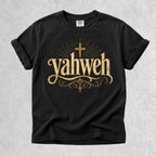 Printify T-Shirt Black / S Yahweh Script