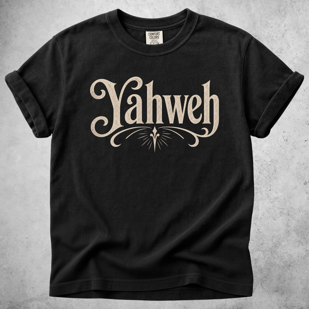 Printify T-Shirt Black / S Yahweh T-Shirt