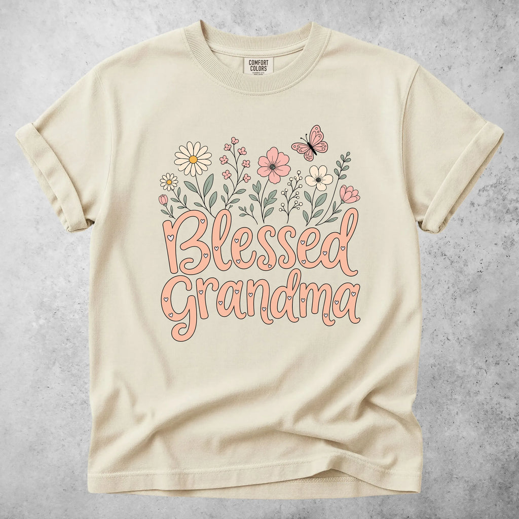 Printify T-Shirt Blessed Grandma T-Shirt