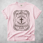Printify T-Shirt Blossom / S Fearfully and Wonderfully Made – Psalm 139:14 T-Shirt