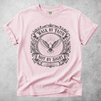 Printify T-Shirt Blossom / S Walk by Faith Not by Sight – 2 Corinthians 5:7 T-Shirt