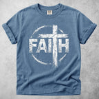 Printify T-Shirt Blue Jean / M Faith Christian T-Shirt