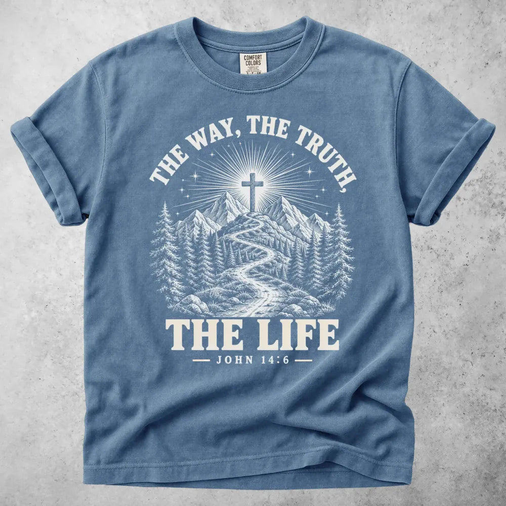 Printify T-Shirt Blue Jean / M The Way T-Shirt