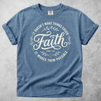 Printify T-Shirt Blue Jean / S Faith T-Shirt