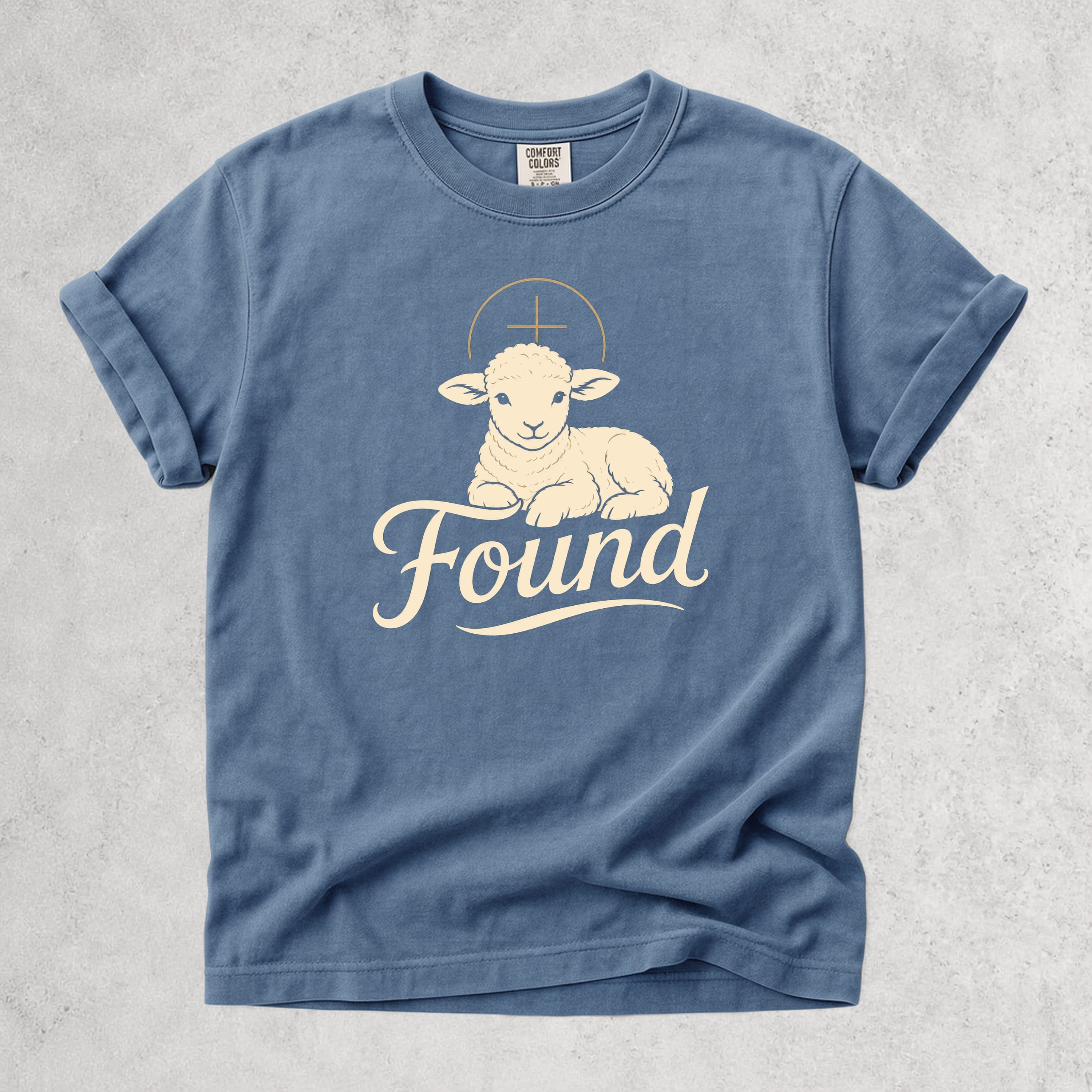 Printify T-Shirt Blue Jean / S Found