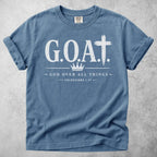 Printify T-Shirt Blue Jean / S God Over All T-Shirt