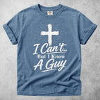 Printify T-Shirt Blue Jean / S I Can't