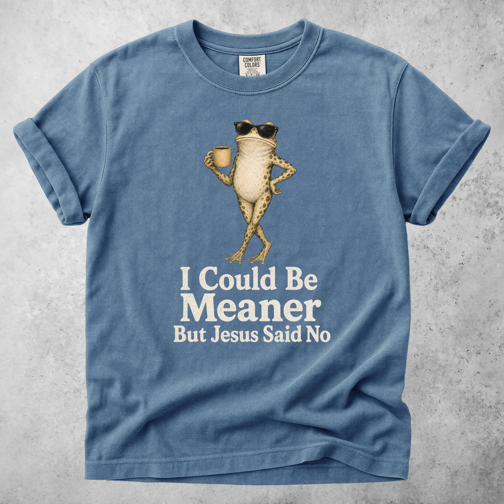 Printify T-Shirt Blue Jean / S I Could Be Meaner