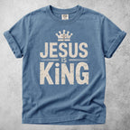 Printify T-Shirt Blue Jean / S Jesus Is King